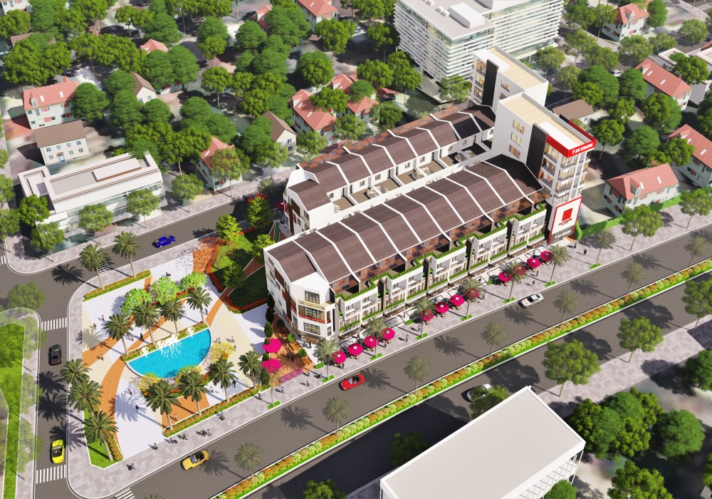 Phối cảnh dự án đất nền Đà Nẵng New Center