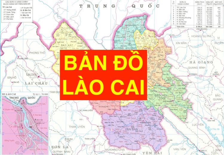 Khám phá bản đồ hành chính tỉnh Lào Cai cùng chúng tôi để tìm hiểu về vị trí địa lý và các địa danh nổi tiếng của tỉnh. Điều hòa được những giá trị địa lý này sẽ giúp tăng cường phát triển kinh tế vùng và du lịch của Lào Cai.
