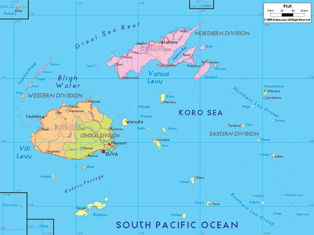 1 Fiji Map 