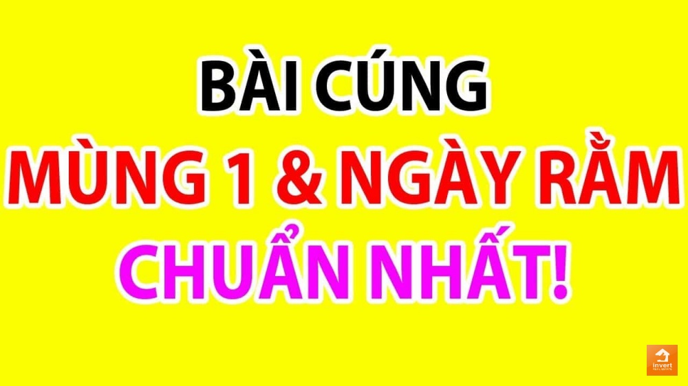 Văn khấn cúng Ngày Rằm hàng tháng & Mùng 1 đầy đủ nhất 2023