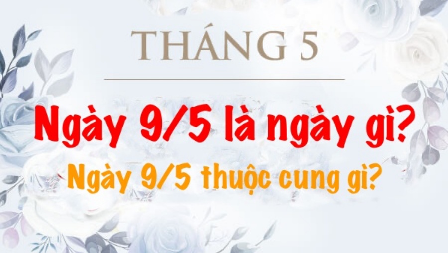 Ngày 9/5 là ngày gì? Ngày 9/5 thuộc cung gì?