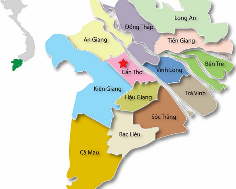 Với bản đồ chi tiết về 13 tỉnh thành phía Nam sông Mekong, du khách sẽ hoàn toàn yên tâm khi lên kế hoạch cho chuyến du lịch tại vùng Đồng bằng sông Cửu Long. Từ cánh đồng lúa xanh mượt đến khung cảnh vô cùng ấn tượng của đồng bằng sông nước, Hãy xem ngay hình ảnh để lấy thêm ý tưởng cho chuyến đi của bạn.
