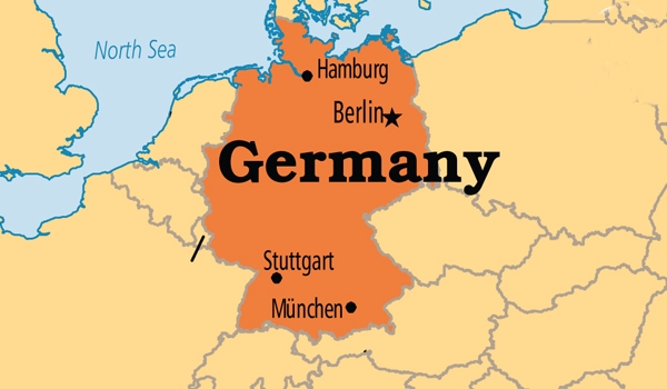 Tìm hiểu về Đức thông qua bản đồ đất nước Đức (Germany Map) phóng to cho năm