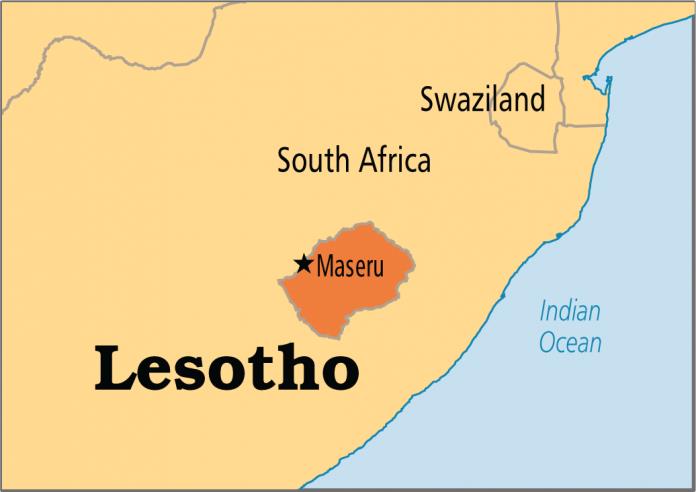 Lesotho Map 