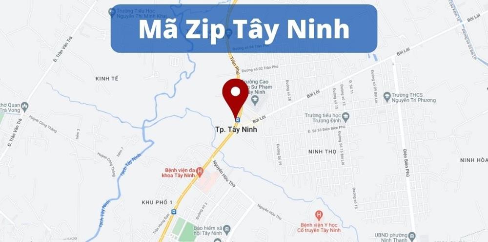 Mã Zip Tây Ninh Bảng Mã Bưu điệnbưu Chính Tây Ninh 2024 4505