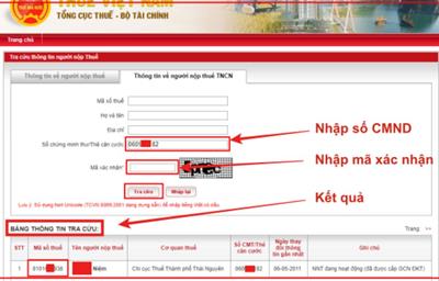 Cách tra cứu mã số thuế cá nhân khi không nhớ mã số thuế