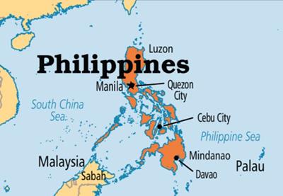 Bản đồ đất nước Phi-líp-pin (Philippines) Khổ lớn, Phóng to (2024)