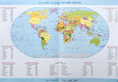แผนที่โลก 3 มิติขนาดใหญ่ล่าสุดในปี 2565