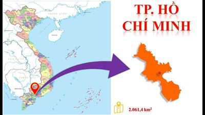Bản đồ khu vực TP.HCM (Sài Gòn) khổ lớn đến năm 2022.