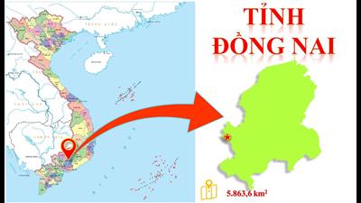 Bản đồ Hành chính tỉnh Đồng Nai khổ lớn, phóng to 2024