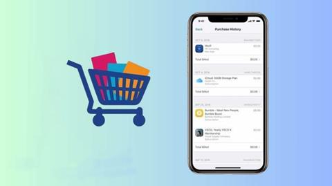 Cách xem lịch sử mua hàng trên iPhone đơn giản