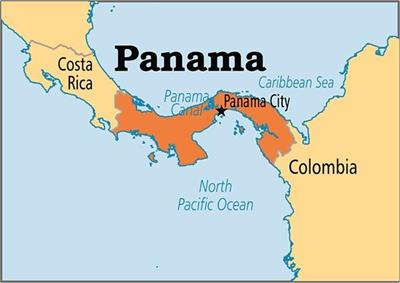 Bản đồ đất nước Panama (Panama Map) Khổ lớn, Phóng to (2024)