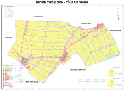 Bản đồ kế hoạch sử dụng đất khu vực Toison, mở rộng năm 2022.