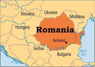 Bản đồ đất nước Cộng hòa Romania (Romania Map) Khổ lớn, Phóng to (2024)