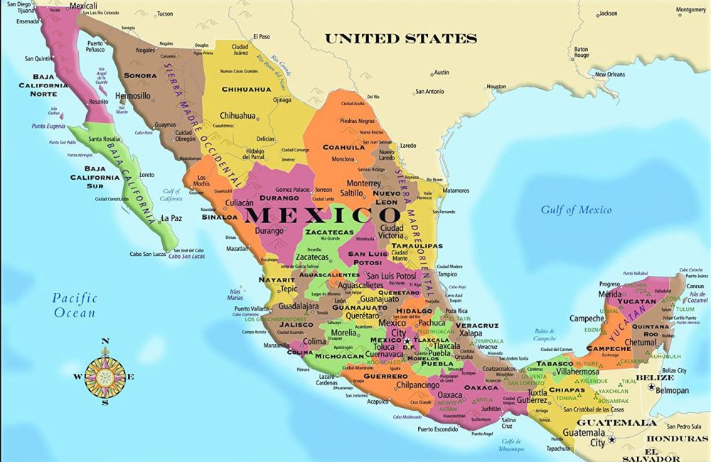 Mexico: Cùng đến với Mexico vào năm 2024, bạn sẽ được trải nghiệm những đêm salsa sôi động, bãi biển xanh tuyệt đẹp và khí hậu nhiệt đới đẹp quên lối về.