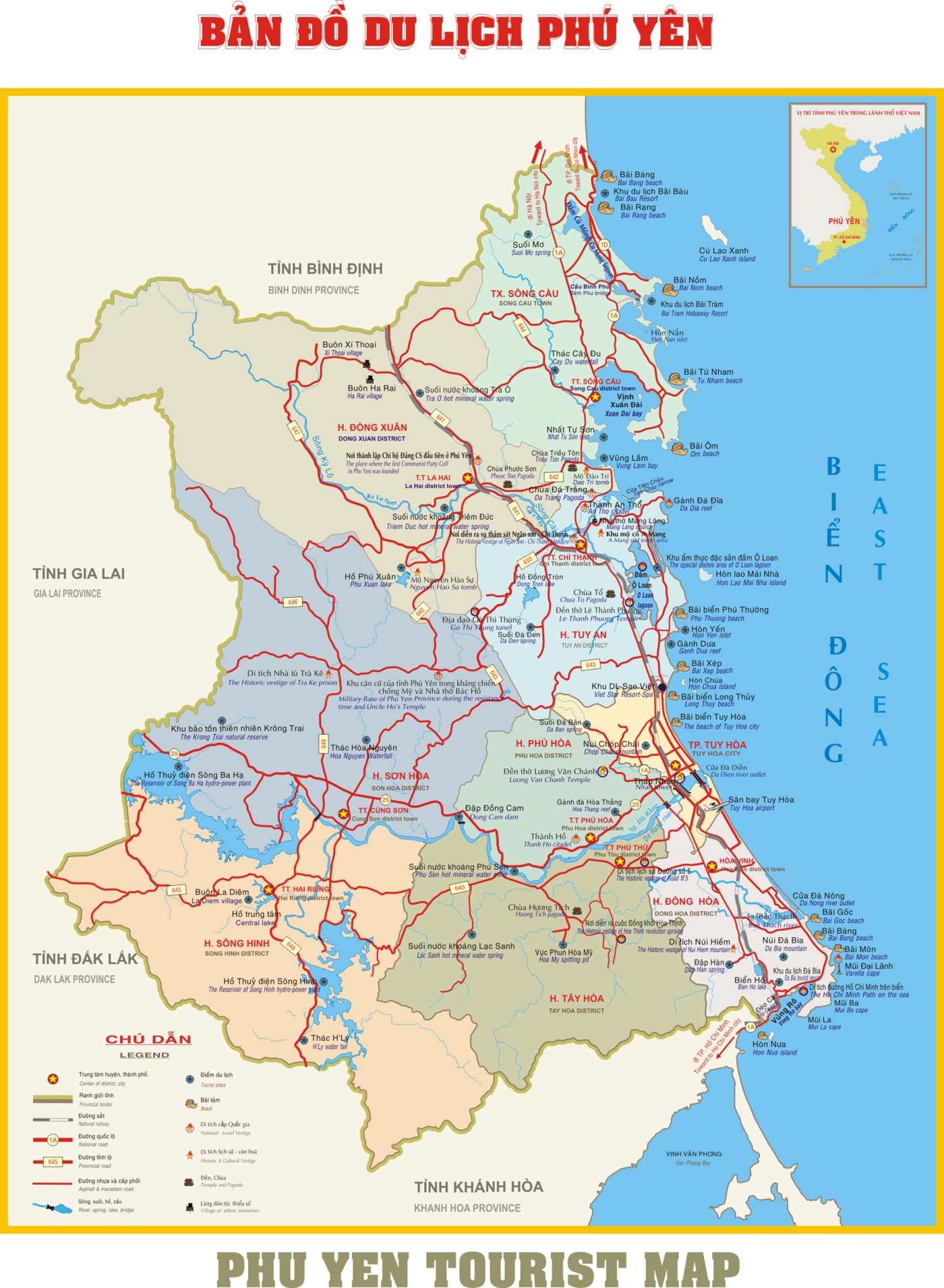 Bạn muốn có được bản đồ Phú Yên khổ lớn cập nhật mới nhất năm 2024? Điều này sẽ giúp cho bạn có một trải nghiệm tuyệt vời và không thể quên trong hành trình khám phá Phú Yên. Bản đồ khổ lớn sẽ cho bạn cái nhìn tổng quan và rõ ràng hơn về địa hình và địa lí của thị xã Phú Yên.