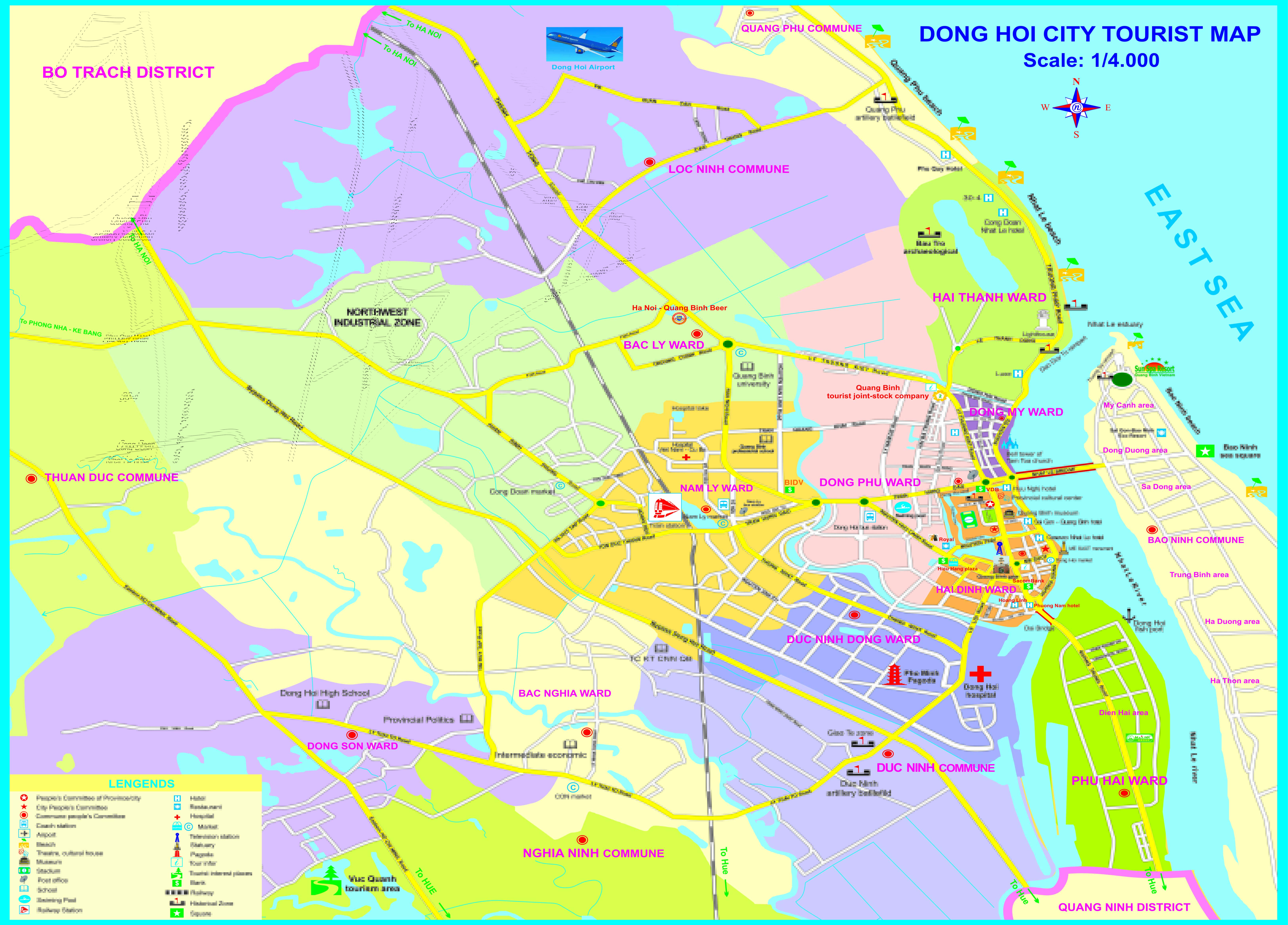 Bản đồ hành chính tỉnh Quảng Bình khổ lớn 2024 kết hợp với bản đồ giao thông tỉnh Quảng Bình mang đến cho người dùng thông tin đầy đủ và chi tiết nhất về địa lý, hành chính và giao thông tại địa phương này. Đây là công cụ hữu ích nhất để tìm hiểu về Quảng Bình trước khi khám phá địa danh hấp dẫn tại đây.