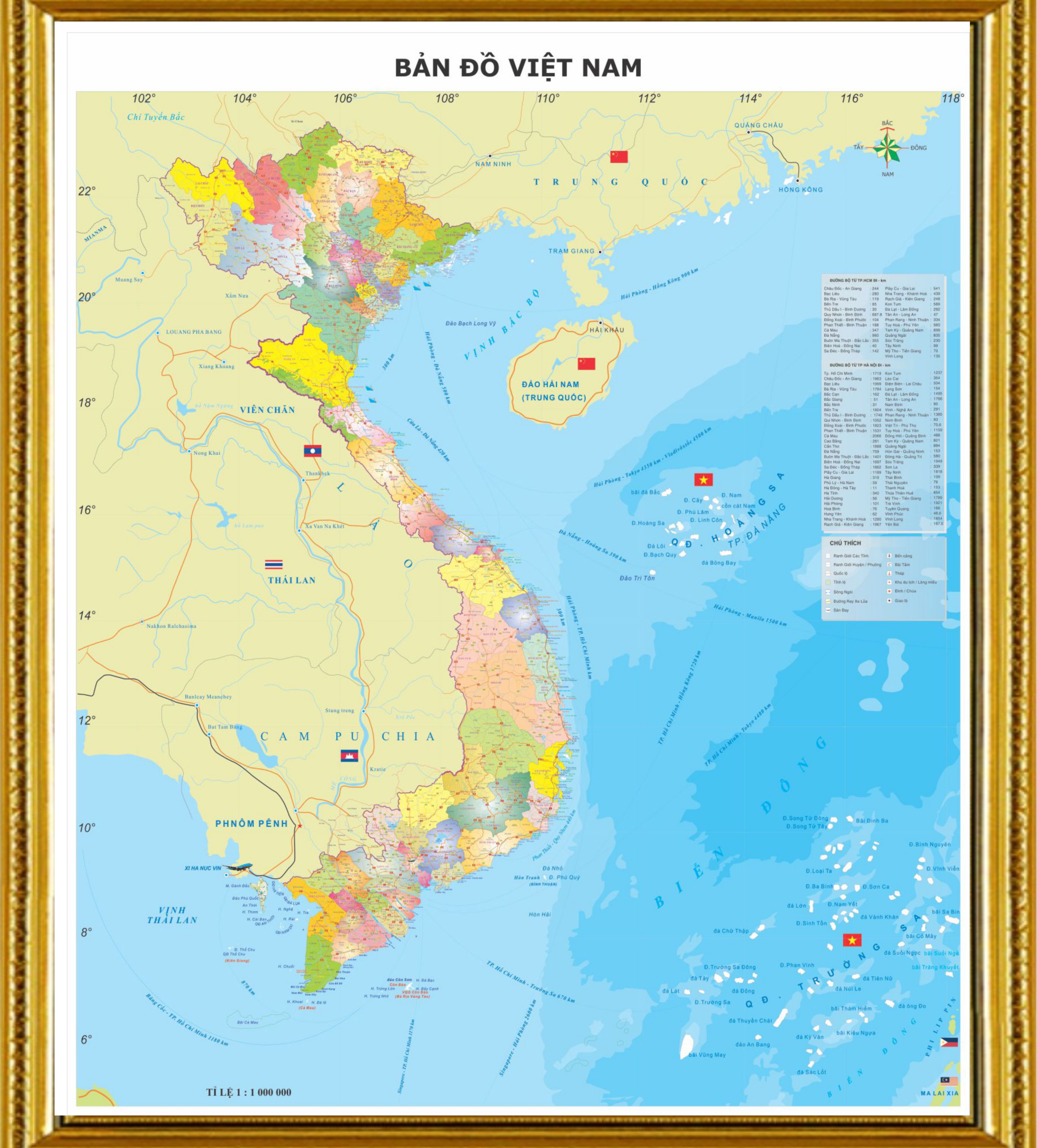Hình ảnh bản đồ Việt Nam được xếp bởi 1700 xe ô tô