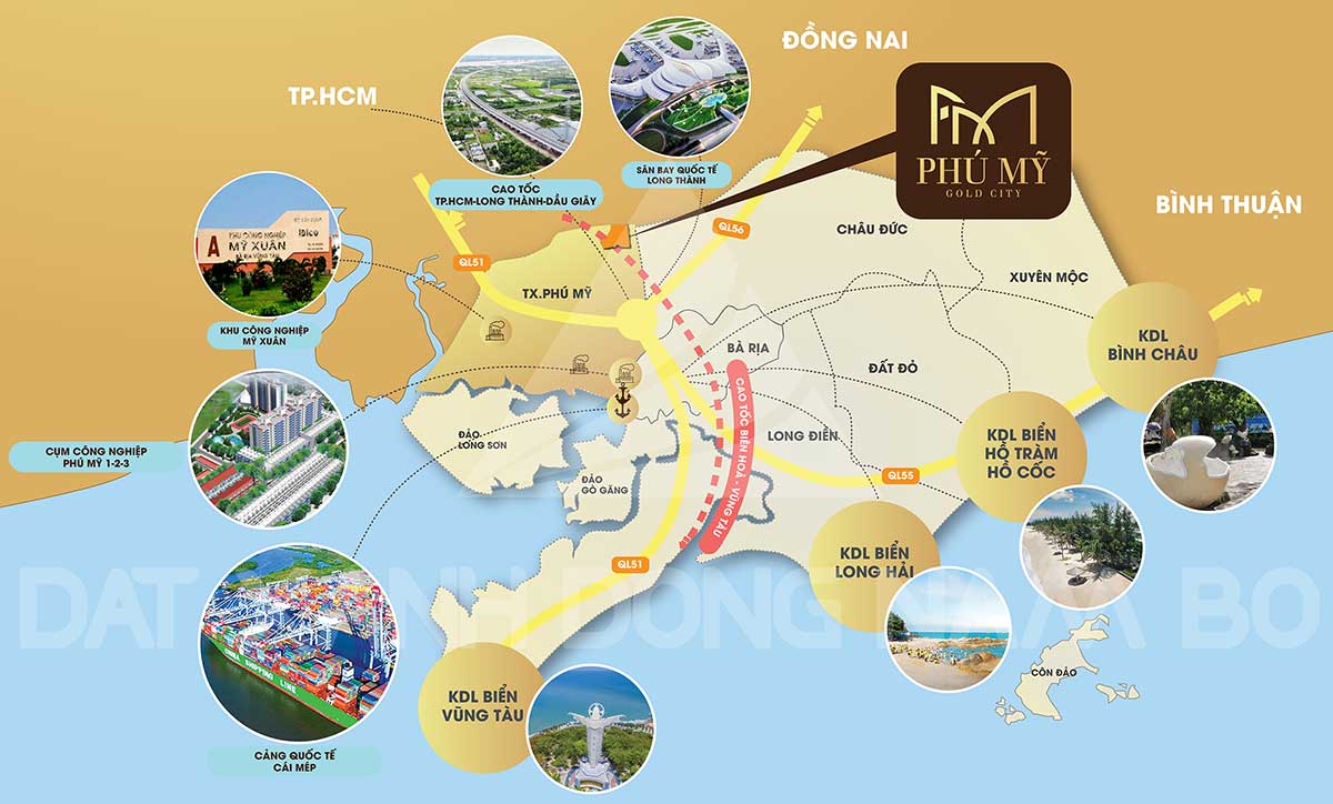 Phú Mỹ Gold City Được “Ông Lớn” Đất Xanh Phân Phối Chính Thức