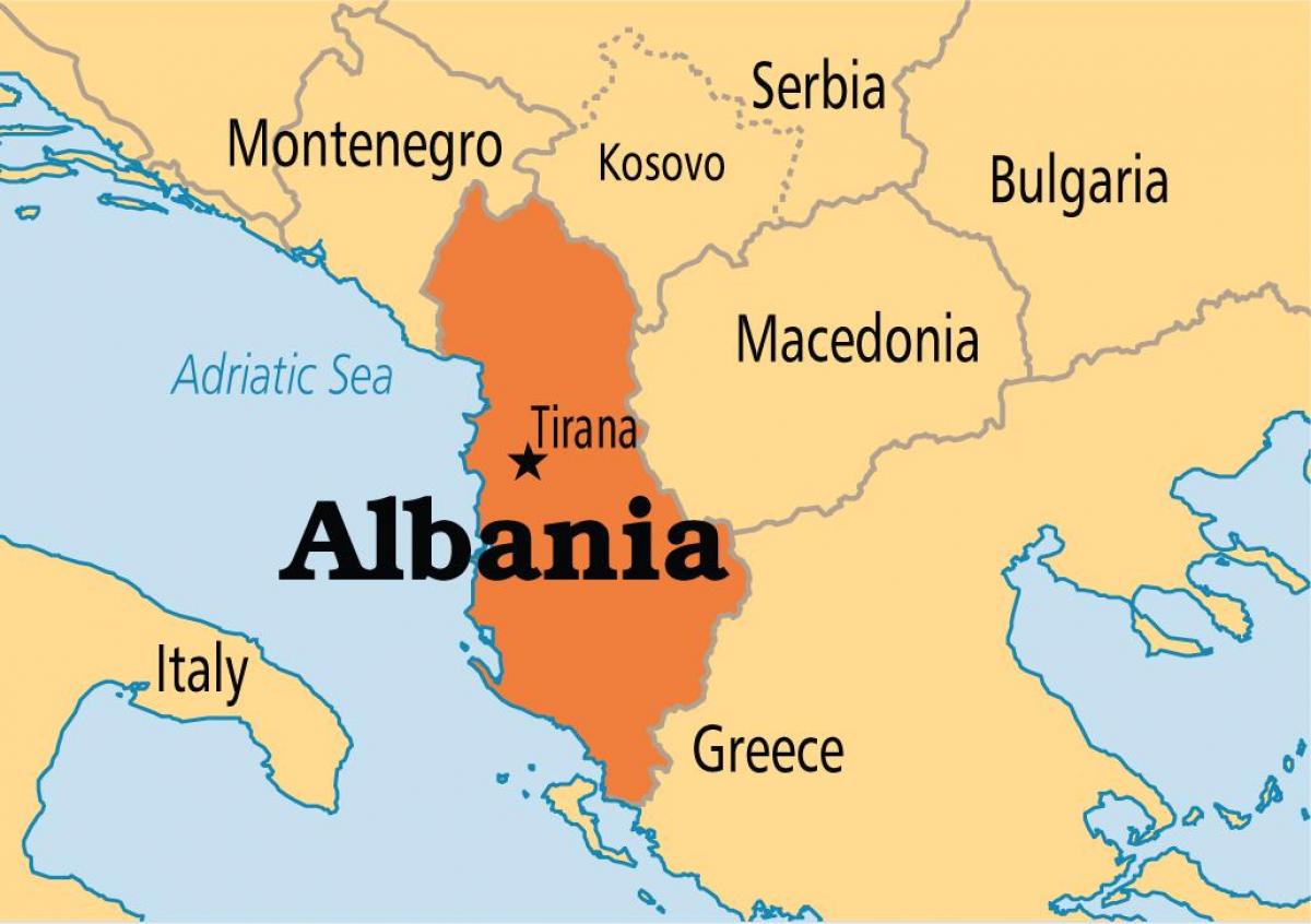 12133336 1 Ban Do Nuoc Cong Hoa Albania 