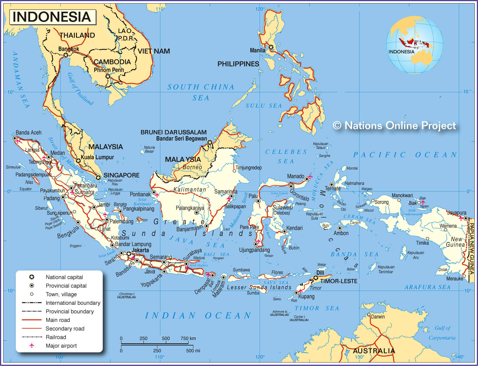 Bản đồ Indonesia năm 2024: Trong 5 năm tới, Indonesia sẽ đạt được những bước tiến đáng kể về kinh tế và phát triển đô thị. Các bản đồ mới nhất sẽ giúp bạn cập nhật đầy đủ những thông tin về cơ sở hạ tầng, khu đô thị mới và các công trình đang được xây dựng.