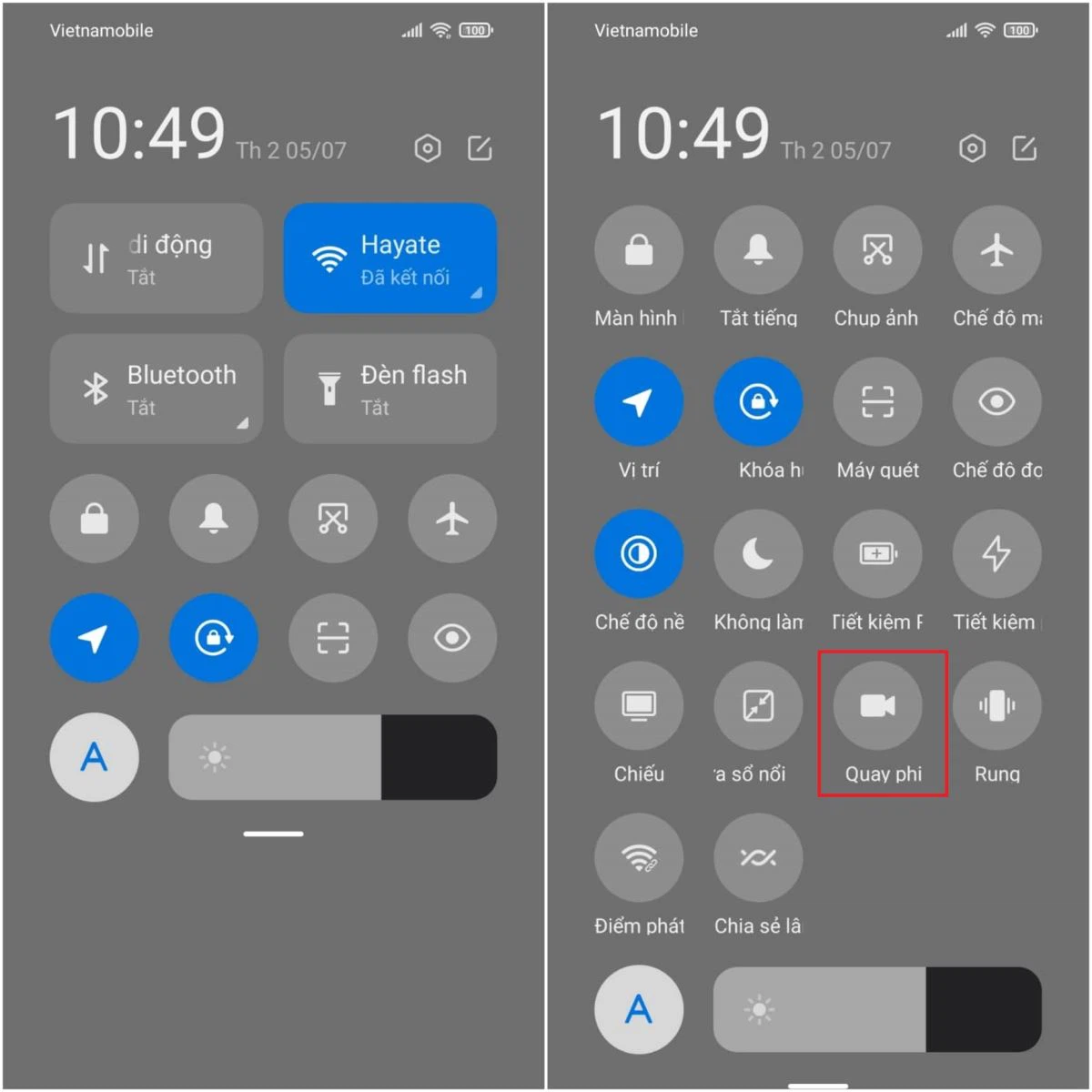 Cách quay màn hình trên điện thoại Android