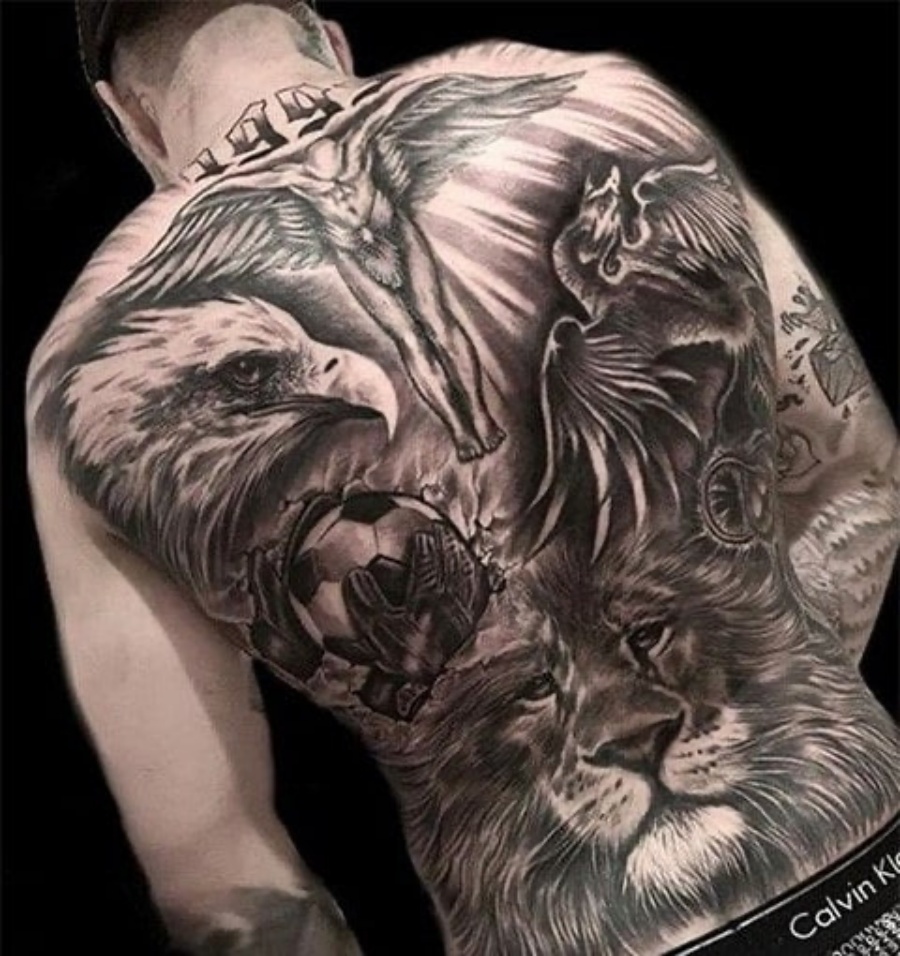 Drawing Lion Tattoo, Vẽ Hình Xăm Sư tử - YouTube