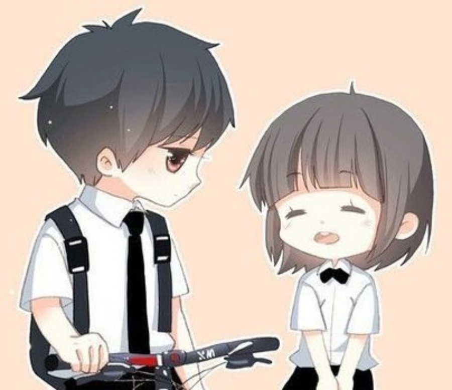 Ảnh cặp đôi yêu nhau Anime: Tình yêu chân thật không chỉ có ở đời thực mà còn có ở Anime đấy! Xem bức ảnh này để thấy tình yêu của hai nhân vật vô cùng ngọt ngào và cảm động.