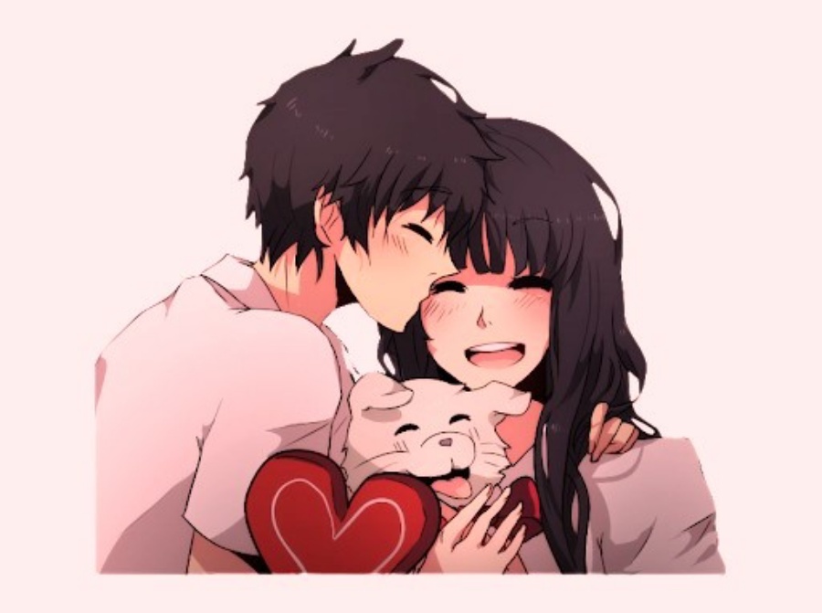 Chọn lựa những hình cặp đôi yêu nhau anime cực kỳ dễ thương và lãng mạn