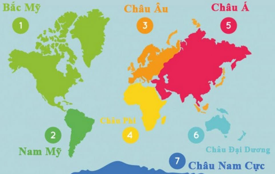 Số lượng châu lục trên thế giới: Bạn có biết rằng trên trái đất của chúng ta có tới 6 châu lục kẻ từng có những chặng đường lịch sử riêng biệt. Từ châu Á đến châu Âu, tất cả đều có vai trò đặc biệt trong sự phát triển và sự tiến bộ của trái đất. Hãy cùng xem hình ảnh liên quan để hiểu rõ hơn về sự đa dạng địa lý của trái đất.