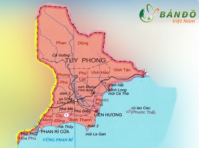 Để tiện lợi hơn trong việc đi lại và khám phá đất nước, hãy sử dụng bản đồ hành chính tỉnh Bình Thuận khổ lớn năm