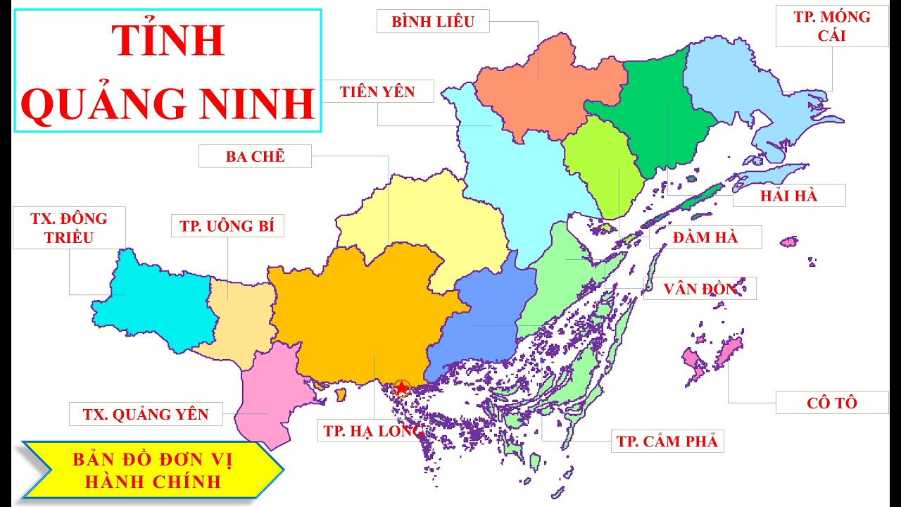 Bản đồ Quảng Ninh năm 2024: Khám phá tình yêu dành cho vùng đất đầy kỳ vĩ này với bản đồ năm