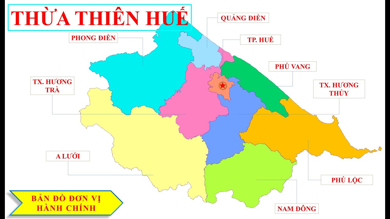 Bộ sưu tập bản đồ Thừa Thiên Huế - Google Map miễn phí tốt nhất