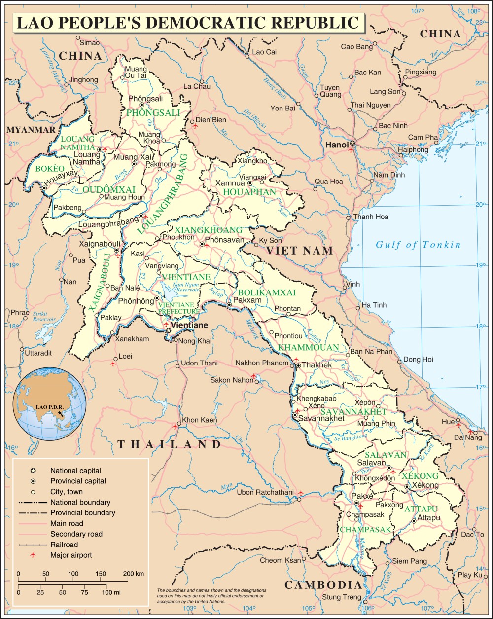 Bản đồ Laos năm 2024 cho thấy sự phát triển rõ rệt của đất nước láng giềng. Laos đang tiến bộ vượt bậc về kinh tế và xã hội, với cơ sở hạ tầng hiện đại, các dự án đầu tư được triển khai, đem lại cơ hội phát triển kinh tế cho Việt Nam và khu vực.