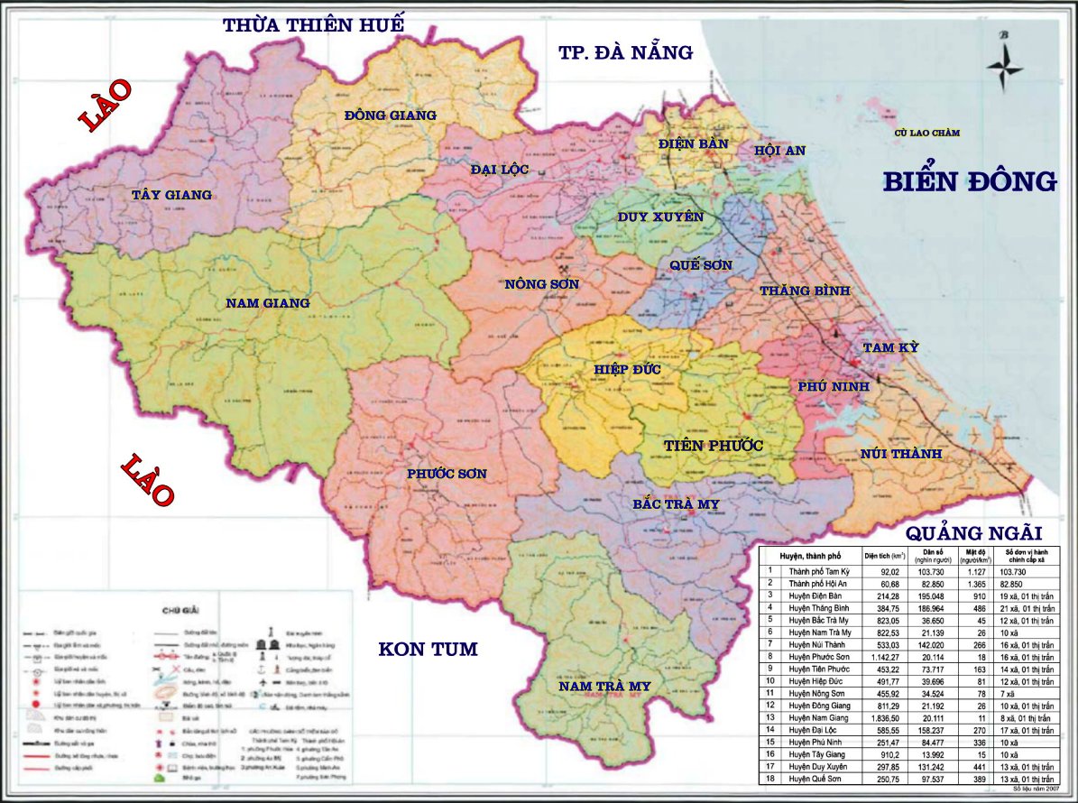 Khám phá bản đồ hành chính tỉnh Quảng Nam năm 2024 để tìm hiểu về sự phát triển kinh tế, xã hội và địa lý của vùng miền này. Điều này sẽ giúp bạn có cái nhìn toàn diện về Quảng Nam và tạo ra những trải nghiệm tuyệt vời khi du lịch tại đây.