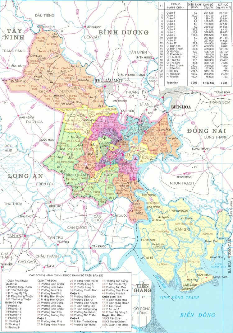 Khám phá Tìm bản đồ thành phố Hồ Chí Minh Với các thông tin cập nhật mới nhất